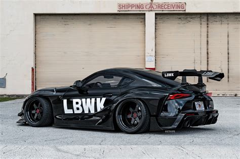 This Widebody Toyota Supra From Liberty Walk Is All About The Looks ...