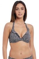 Freya Run Wild Underwire Banded Halter Bikini Top AS4614 Women S