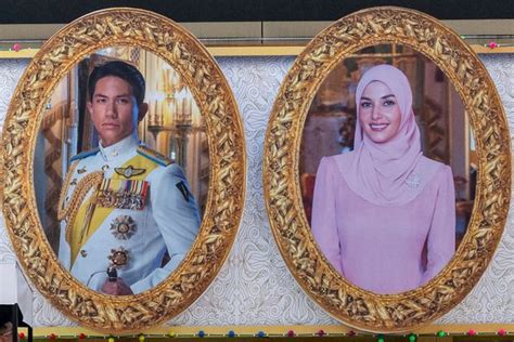 Brunei Prinz Abdul Mateen Und Anisha Feiern Hochzeit DER SPIEGEL