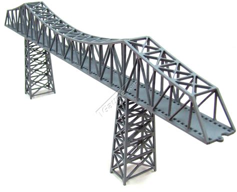 Cantilevered Truss Bridge With Piers Accessories