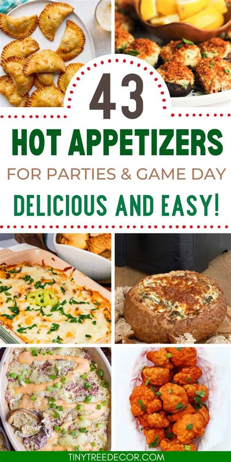 Easy Hot Appetizer Ideas For A Party Tiny Tree Decor