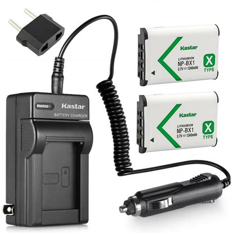 Kastar Battery Ac Charger For Sony Np Bx Npbx Sony Bc Csx Bc Csxb