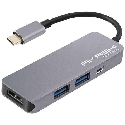 4 En 1 Hub Tipo C A Hdmi Vga Usb3 0 Hubs USB Vmarchese