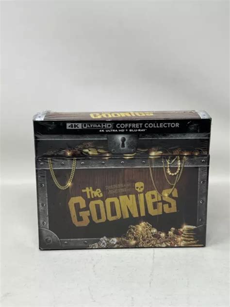 Coffret Les Goonies Dition Collector Steelbook K Ultra Hd Blu Ray