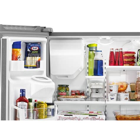 Whirlpool WRF555SDFZ 36 Inch Wide French Door Refrigerator 25 Cu