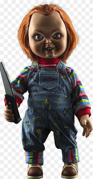 Free Download Chuckie Holding Knife Illustration Chucky Childs Play