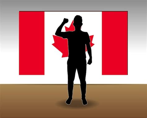 Premium Vector Canada Flag Paper Texture Singlepiece Element Vector