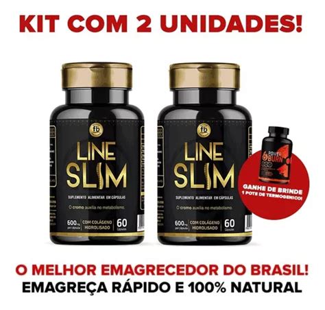 Kit 2 Frascos Remedio P Emagrecer Rápido Emagrecedor Forte