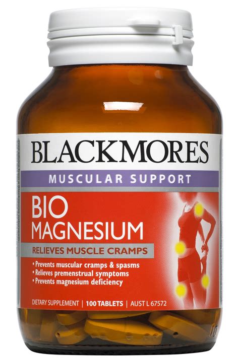 Buy Blackmores Bio Magnesium Online 50 Tabs And 100 Tabs