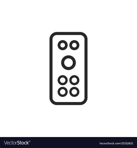 Remote Control Icon Royalty Free Vector Image Vectorstock