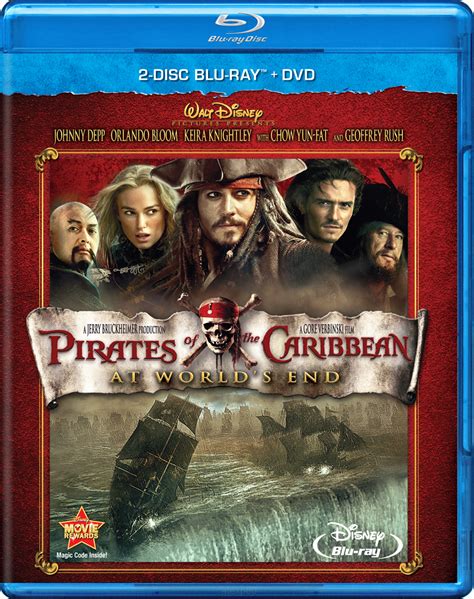 Pirates of the Caribbean At Worlds End Blu Ray DVD fílmico