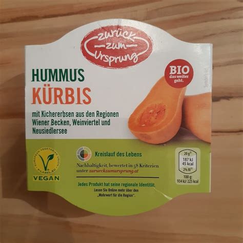 Zur Ck Zum Ursprung Hummus K Rbis Review Abillion