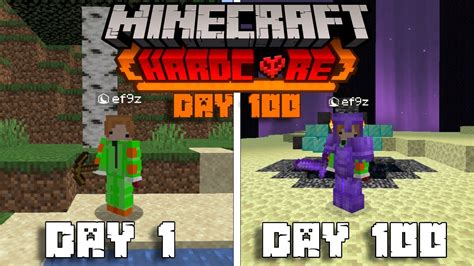 100 Days Hardcore Minecraft YouTube