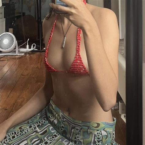 Handmade Crochet Micro Bikini Extremeeeely Depop