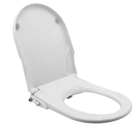 Non Electric Bidet Toilet Seat Dual Nozzle Spray D Cover The