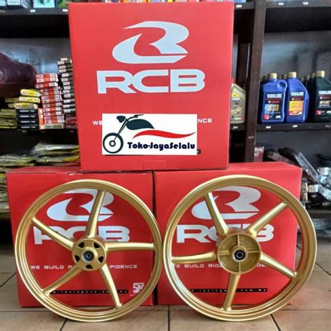 Jual Velg Racing Rcb Y15zr Mx King Sp 522 160 185 Gold Original Di