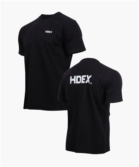 Musinsa Hdex Main Back Logo Muscle Fit Short Sleeve T Shirt Colors