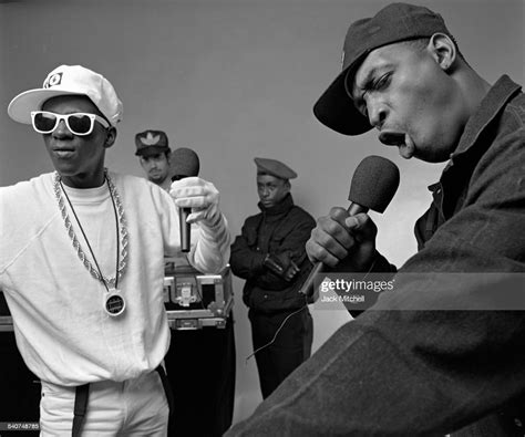 Chuck D Flavor Flav And Terminator X Members Of The Hip Hop Group