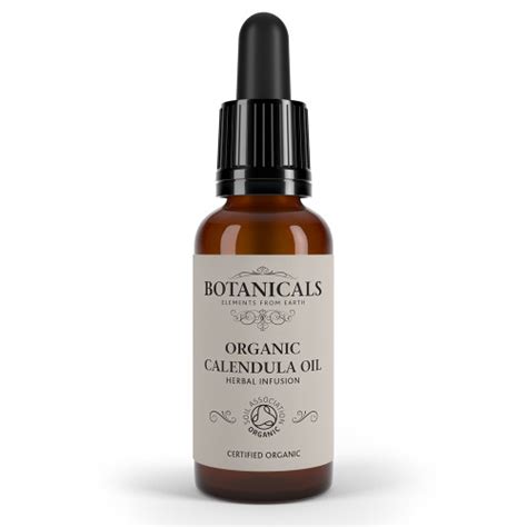 Organic Aromatherapy Carrier Oil Calendula From Botanicals 100