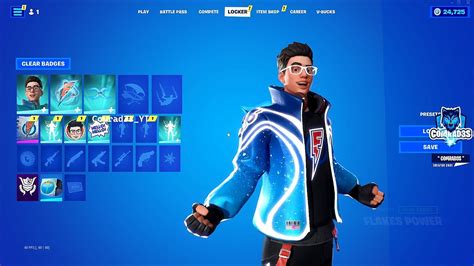 Fortnite Flakes Power Skin Icon Series And His Cosmetics Full