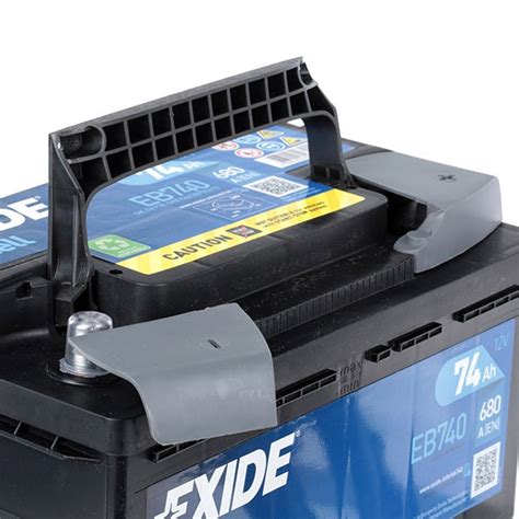 EB740 EXIDE EXCELL 57412GUG Starter Battery 12V 74Ah 680A B13 Lead-acid ...