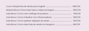 Campanhas De Venda Para Lingerie Venda Mais Lingerie