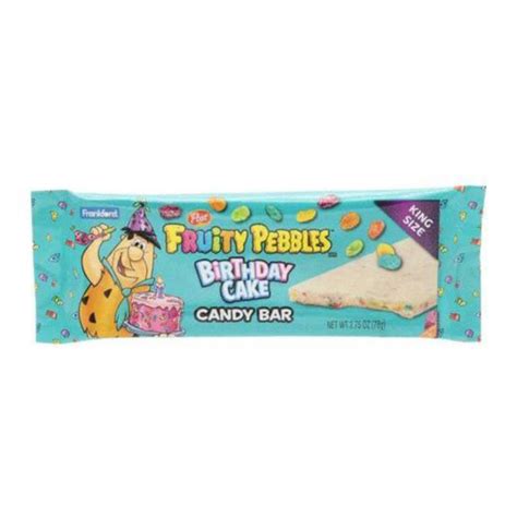 Fruity Pebbles Birthday Cake King Size Candy Bar Jubilee Junction