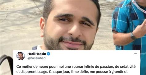 Le Journaliste Hadi Hassin Est Maintenant Chez Tva