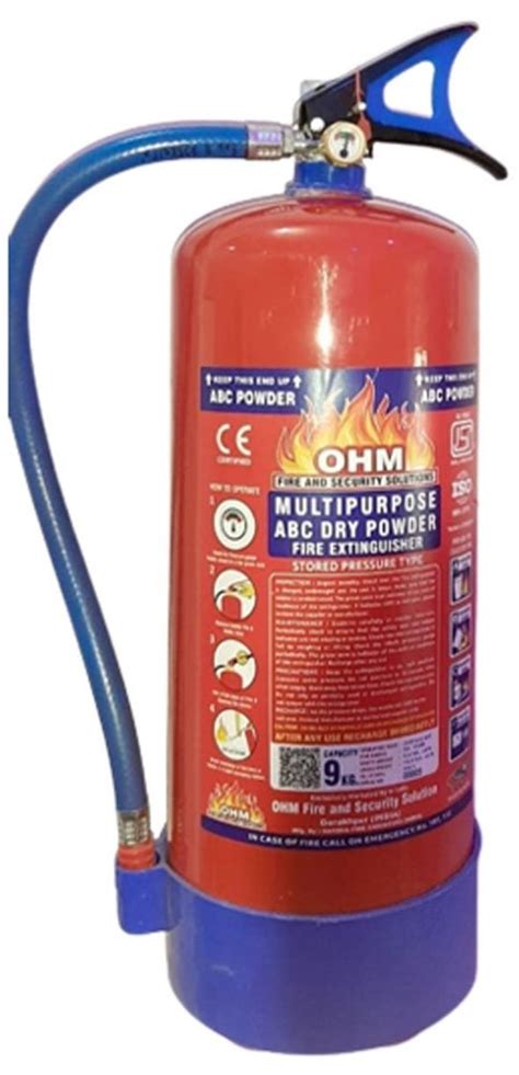 Ohm Kg Multipurpose Abc Dry Powder Fire Extinguisher For Industrial