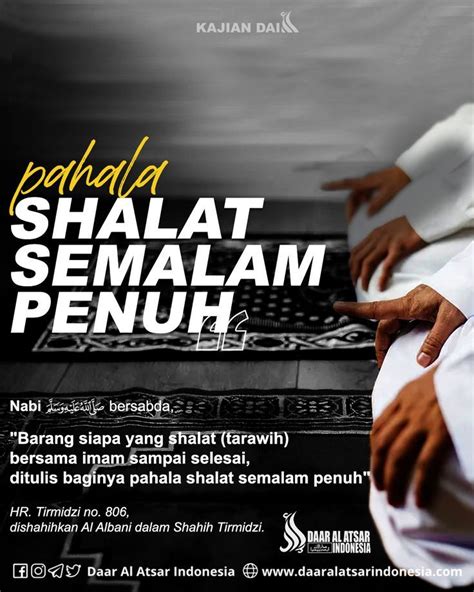 Ingin Pahala Shalat Semalam Suntuk Satu Malam Penuh Di