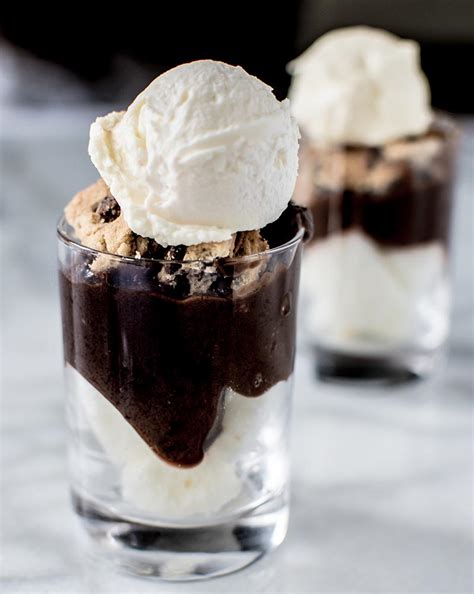 Chocolate Chip Dessert Shooters