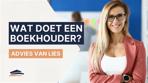 Wat Doet Een Boekhouder House Of Finance