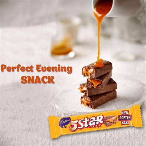 description cadbury 5 star chocolate bar 40 gm pack of 25 this is a ...