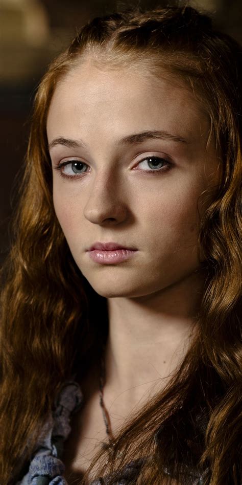 Actress Sansa Stark Sophie Turner Game Of Thrones 1080x2160