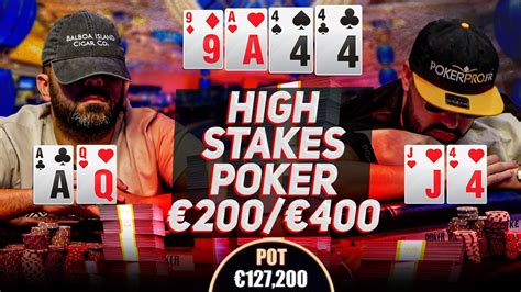 Devastating Turn Cards at €200/€400 Cash Game | High Stakes Poker E02 ...