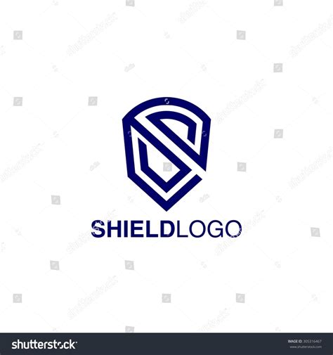 Shield Logo Template Stock Vector (Royalty Free) 305316467 | Shutterstock