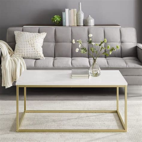 The Best White Marble And Gold Coffee Tables