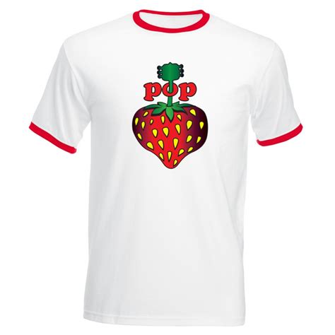 Pop Strawberry As Worn By Steve Jones Sex Pistols T Shirt Mens