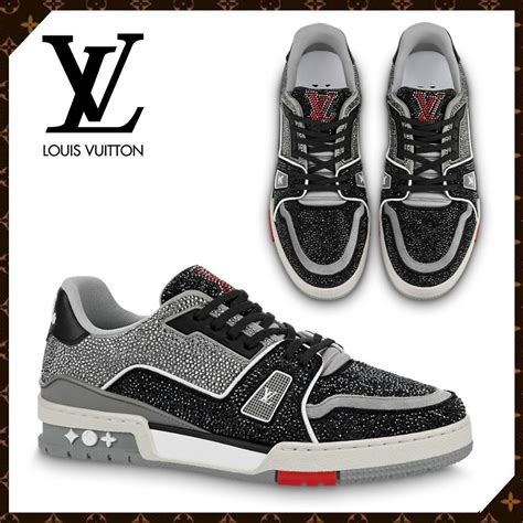 Louis Vuitton Fw Unisex Street Style Logo Sneakers Aa Q In