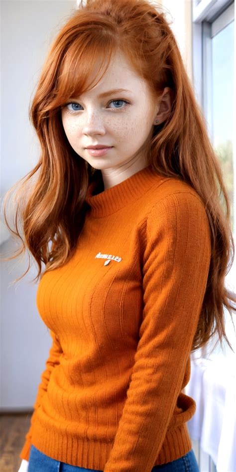 10 Image Set Cute Redhead Tensorart