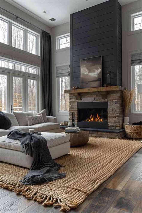 35 Fireplace Accent Wall Ideas For A Cozy Home Touch