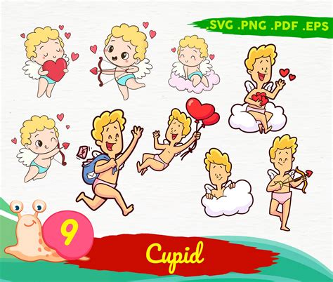 Cupid Svg Valentine Svg Valentines Day Svg Love Svg Etsy