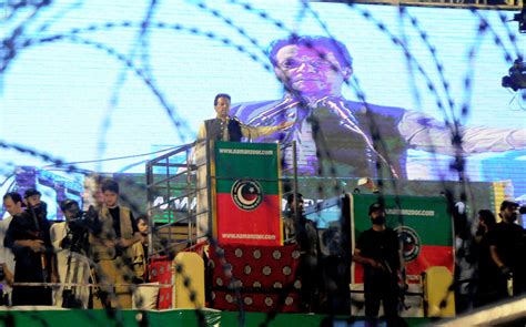 Imran Khan Jalsa Rawalpindi Pti News Photo Gallery