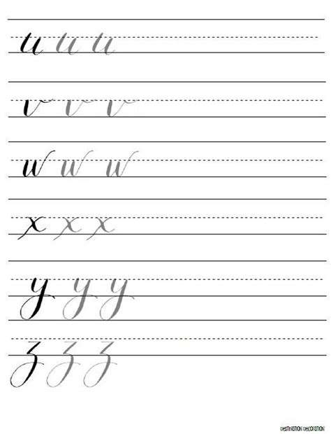 Modern Calligraphy Practice Calligraphy Fonts Alphabet Calligraphy