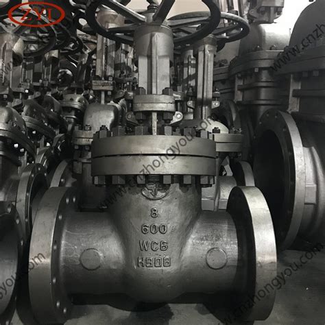 High Temperature Double Flange Type Alloy Steel Gate Valve China Wc6