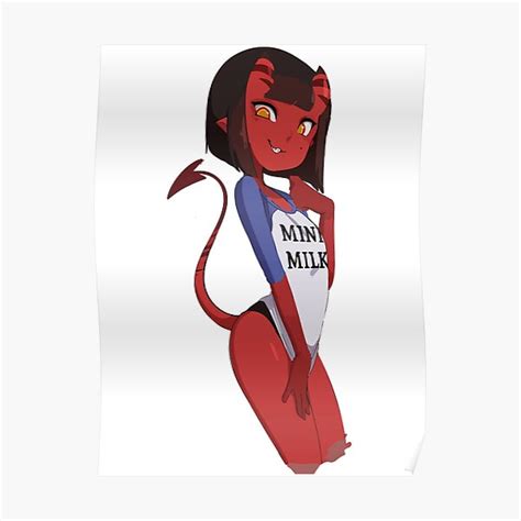 Meru The Succubus 4 Poster For Sale By Haliecloset Redbubble