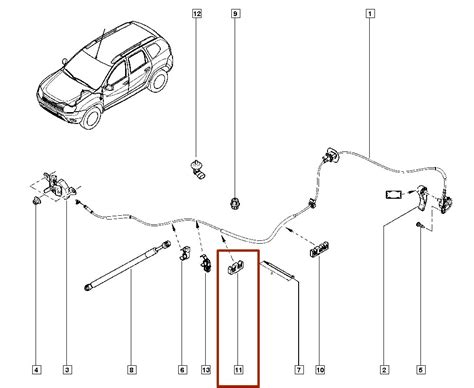 Presilha Pl Stica Para Tubos Renault Clio Logan