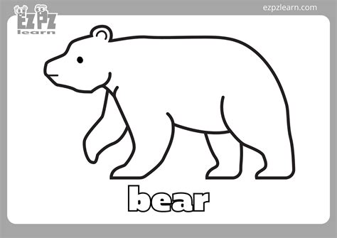 Coloring Pages Of Brown Bears