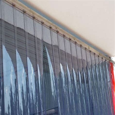 Plain Pvc Strip Curtain For Window Thickness Mm At Rs Kg In