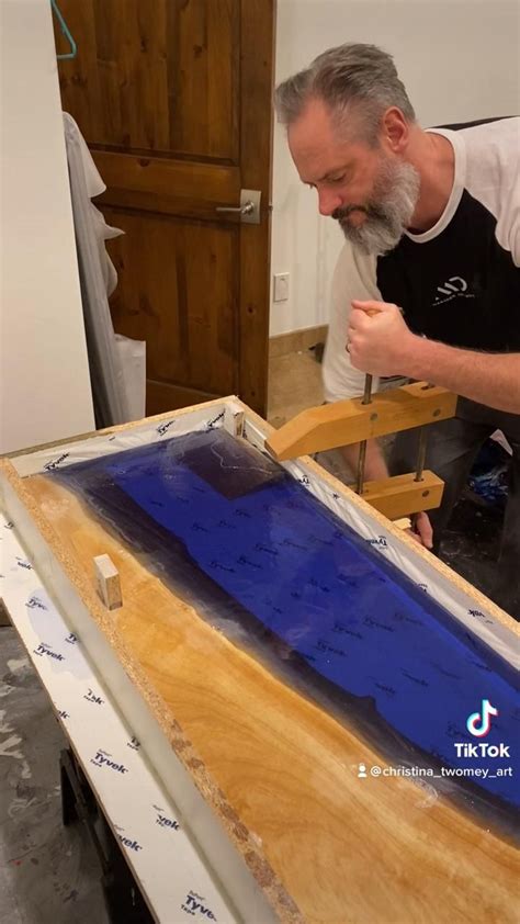 How To Build A Live Edge Epoxy Resin Reverse River Table Artofit